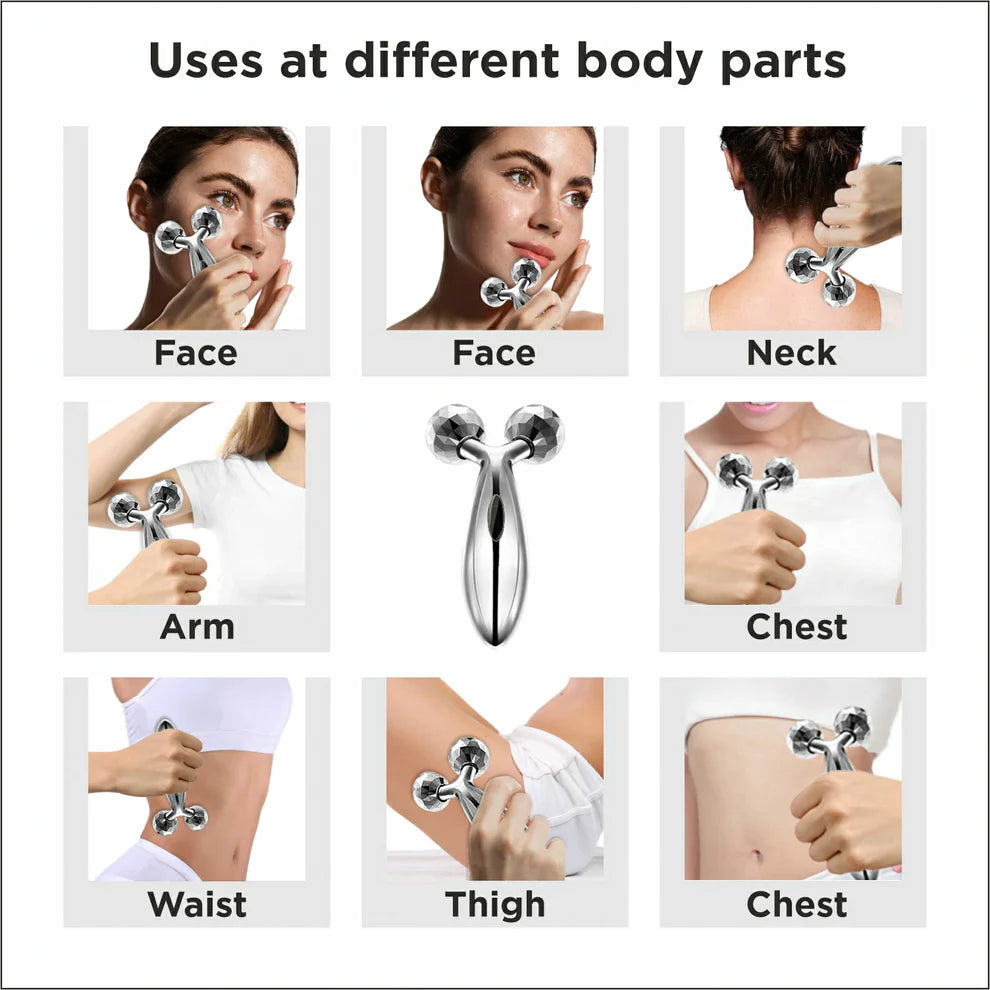3D Roller For Face & Body Massager